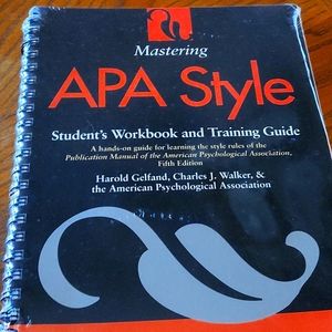 APA Style Workbook and Guide
